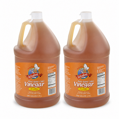 Woeber’s Pure Apple Cider Vinegar – Gallon Size
