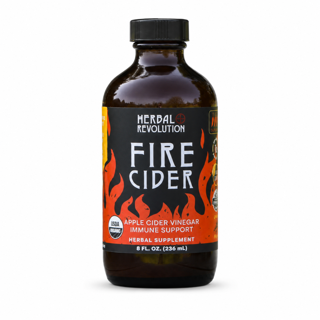 Herbal Revolution Organic Fire Cider With The Mother - MEALTONES