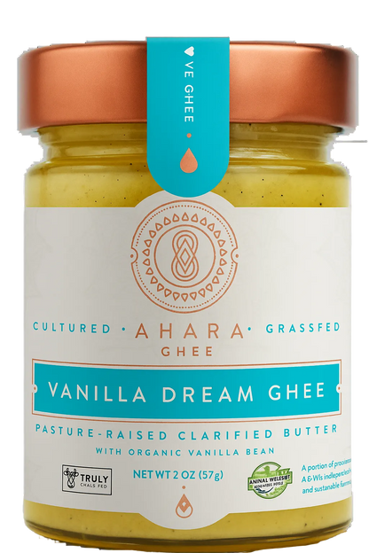 Grass-Fed Vanilla Dream Ghee | Ahara Rasa