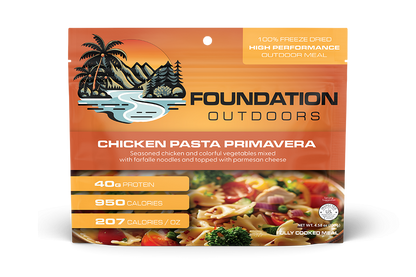 Chicken Pasta Primavera Meal