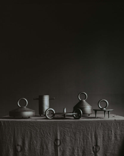 Small Serving Pedestal Platter Guculia. Shadow