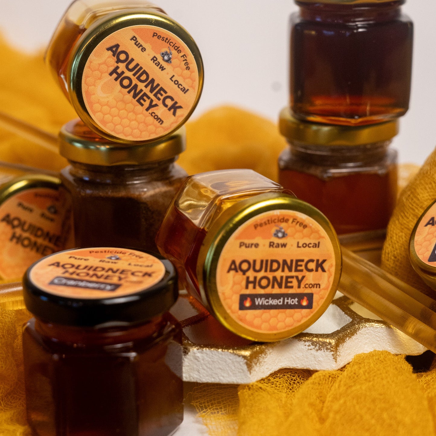 Honey Sampler Gift Box – 8 Unique Flavors | The Perfect Gift