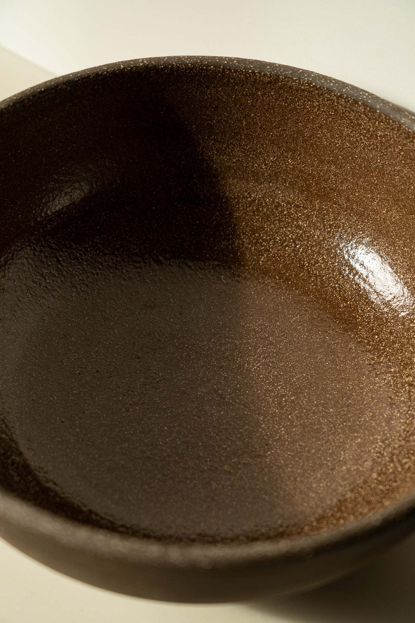 Stoneware Large Fruit Bowl "Pumpernickel"
