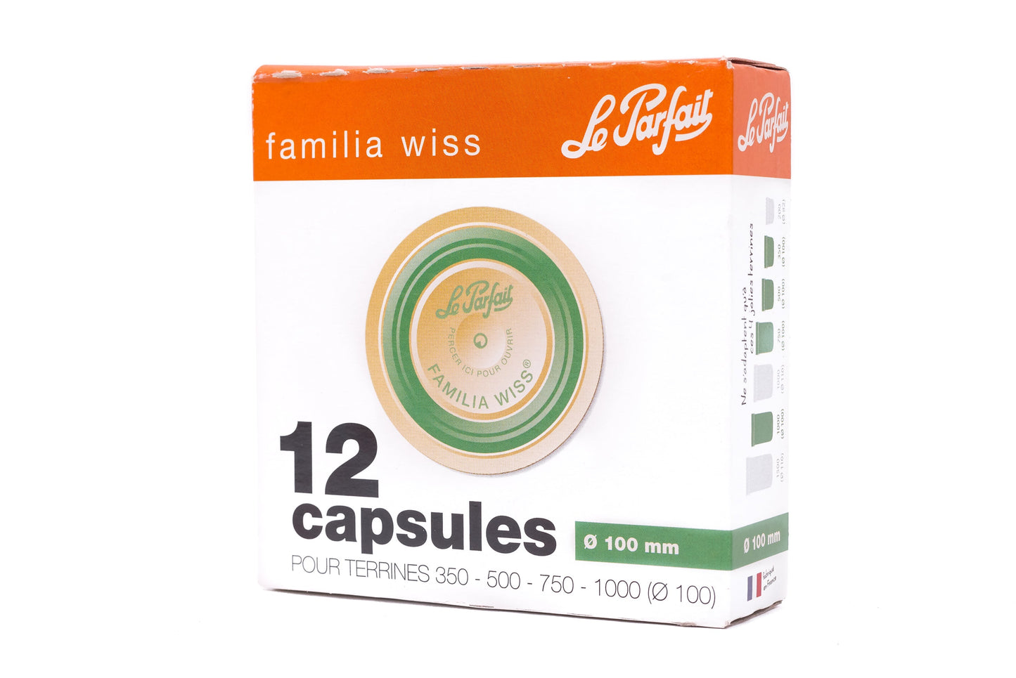 Le Parfait Familia Wiss Sealing Caps - Wholesale