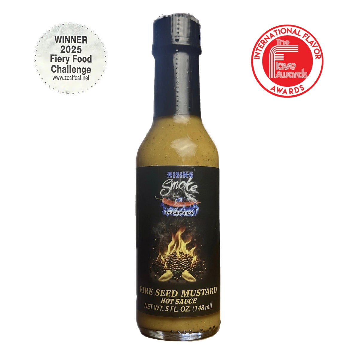 Fire Seed - Reaper Fatalii Mustard Hot Sauce (X Hot)