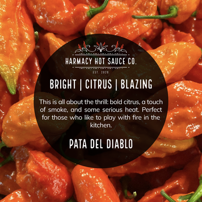 Pata del Diablo - Extra Hot Tomatillo & Tangerine (9oz)