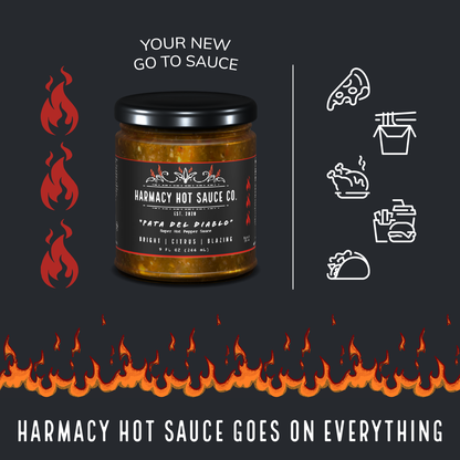 Pata del Diablo - Extra Hot Tomatillo & Tangerine (9oz)
