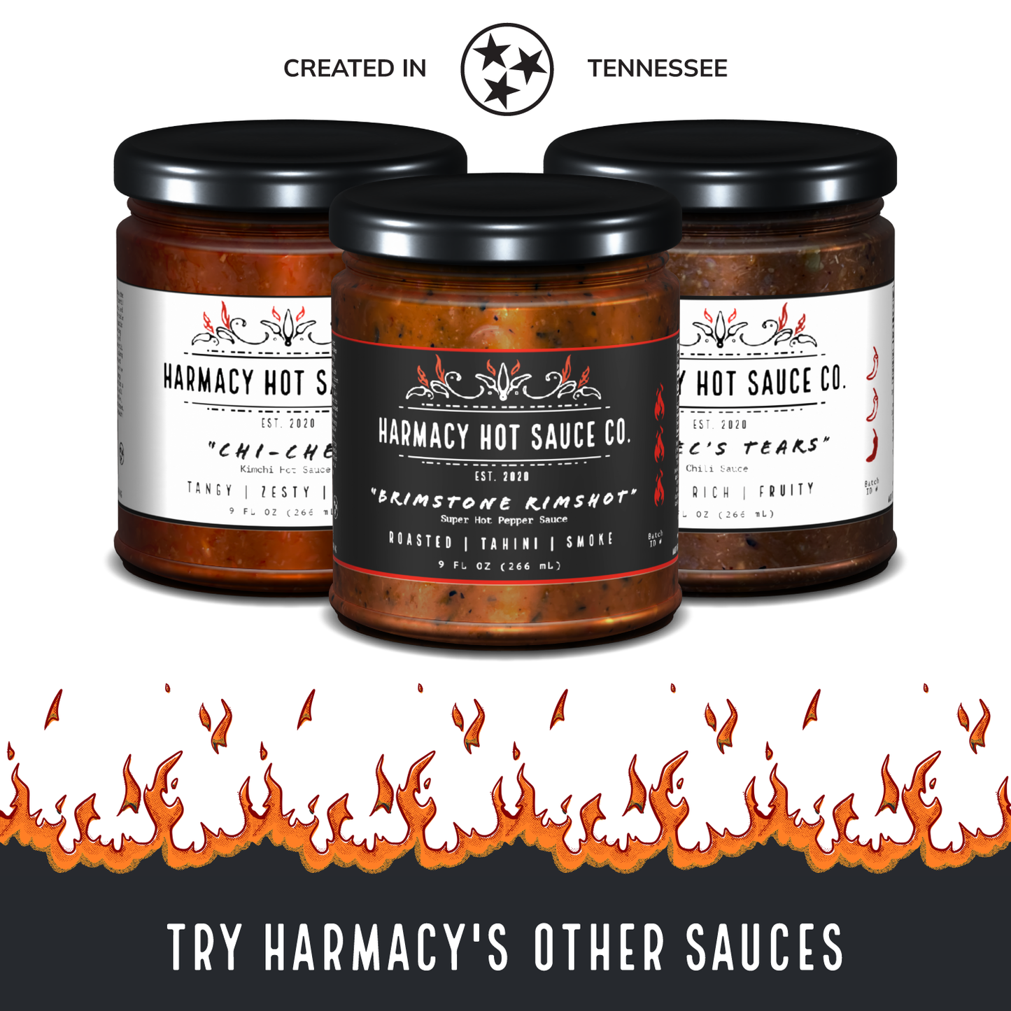 Pata del Diablo - Extra Hot Tomatillo & Tangerine (9oz)