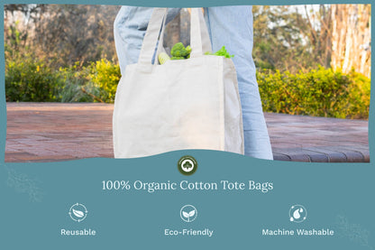 Canvas Grocery Tote Bags