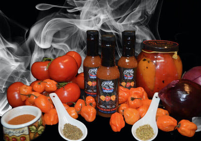 Smoldering Embers - Habanero Tomato Basil Hot Sauce (Medium)