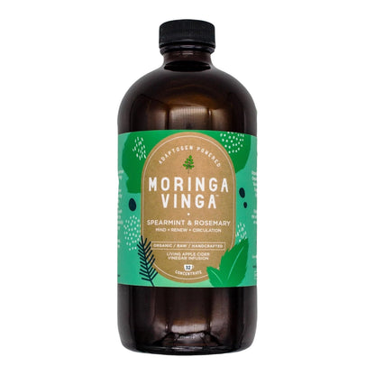 Adaptogen Powered Moringa Vinga Herbal Tonic with Apple Cider Vinegar – 32 oz