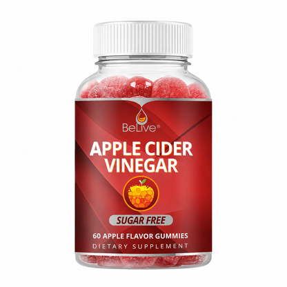BeLive Sugar-Free Apple Cider Vinegar Gummies – 120 Count