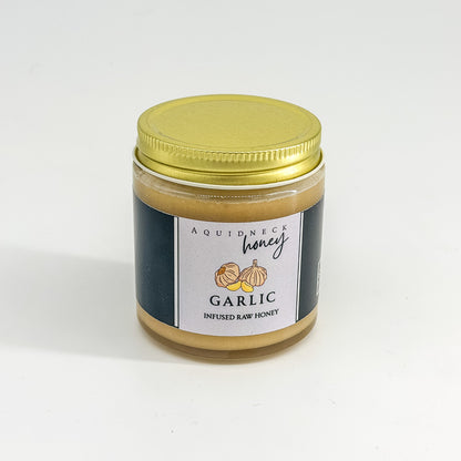 Garlic Infused Creamed Honey