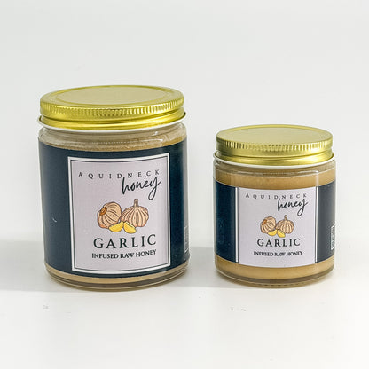 Garlic Infused Creamed Honey