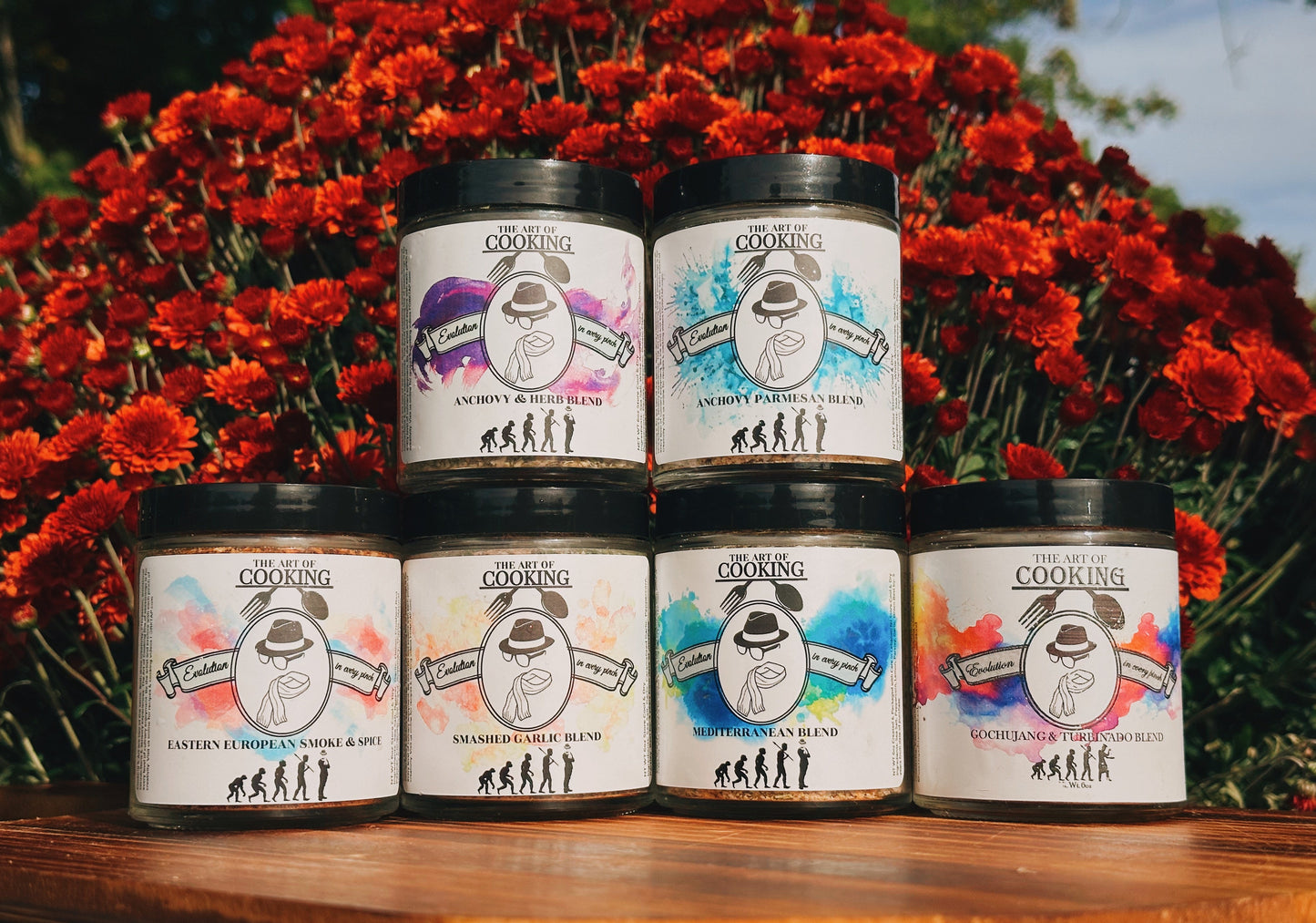 The Art of Cooking Set — All 6 Organic Spice Blends, One Collection
