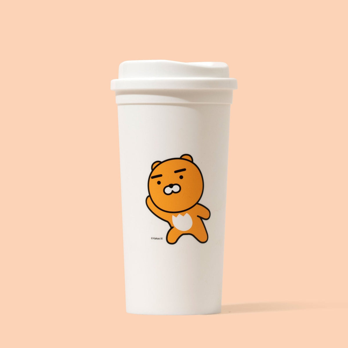 KAKAO Reusable Tumblers -RYAN /WHITE (500ml, 16.9 fl oz)