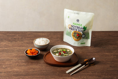 Damwoo Instant Chwinamul Doenjang Soup (12g x 5 Packets) [담우] 취나물 즉석 된장국 12g X 5 EA