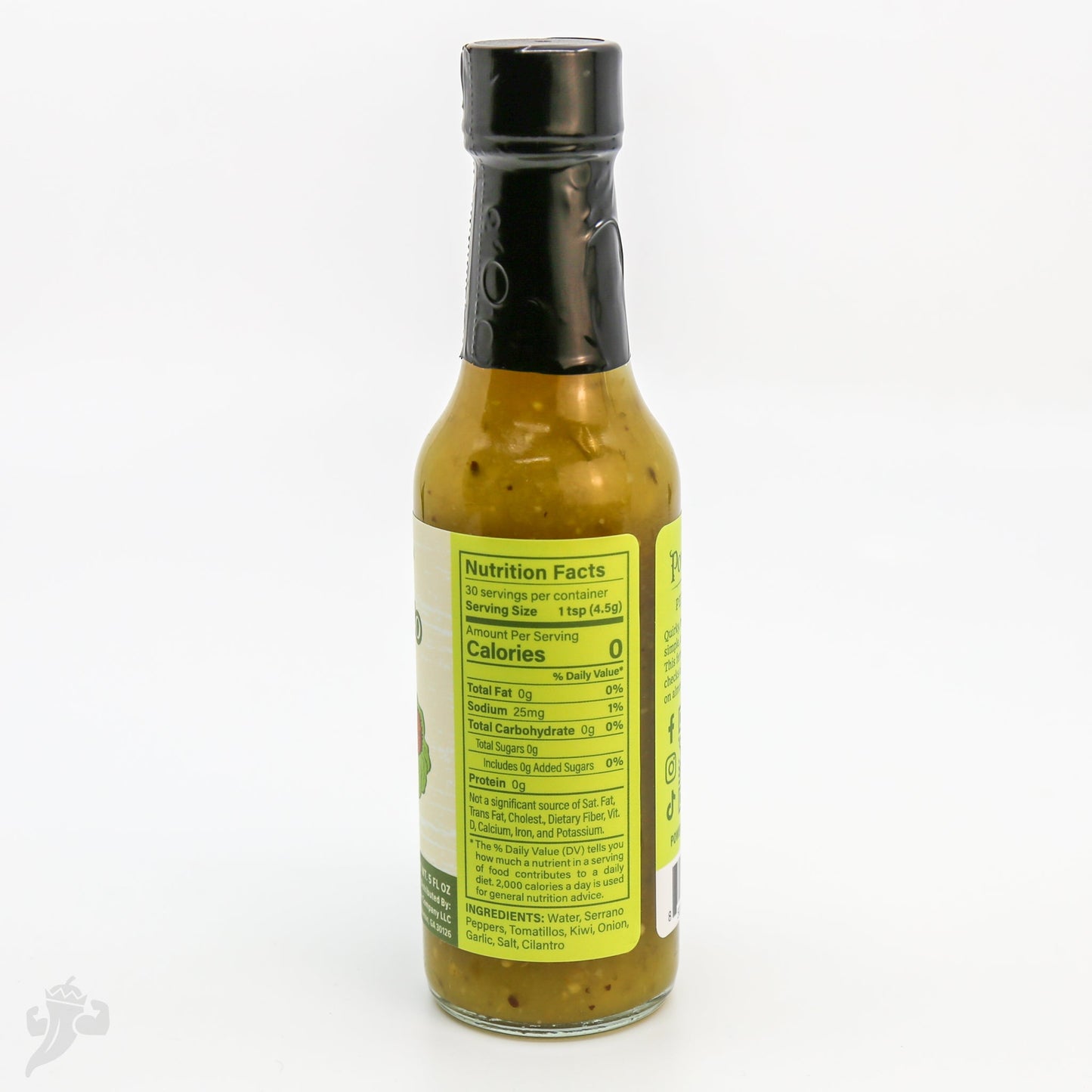 Serrano Kiwi & Tomatillo Hot Sauce