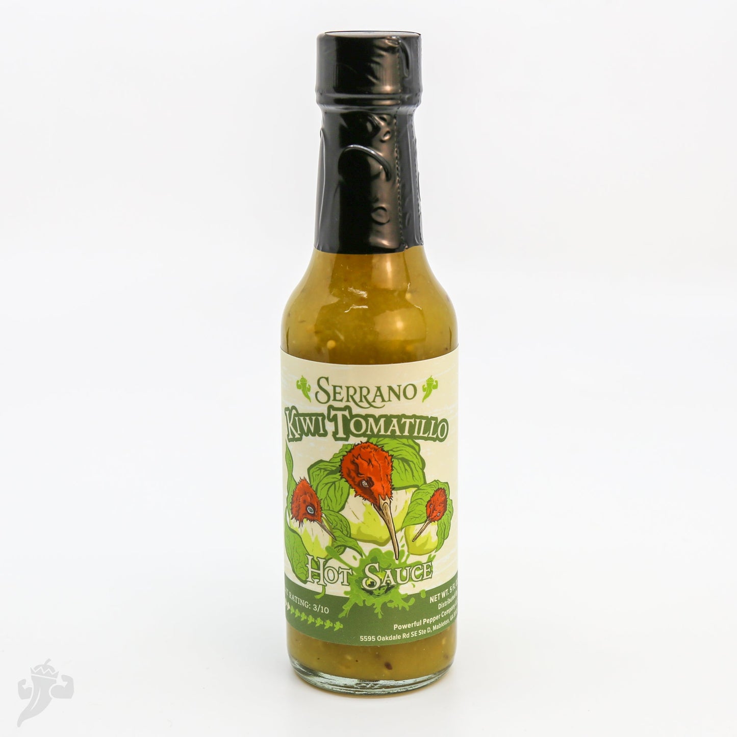Serrano Kiwi & Tomatillo Hot Sauce