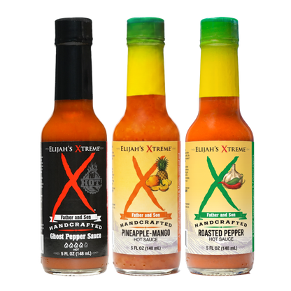 Mild & Hot Trio Hot Sauce Set