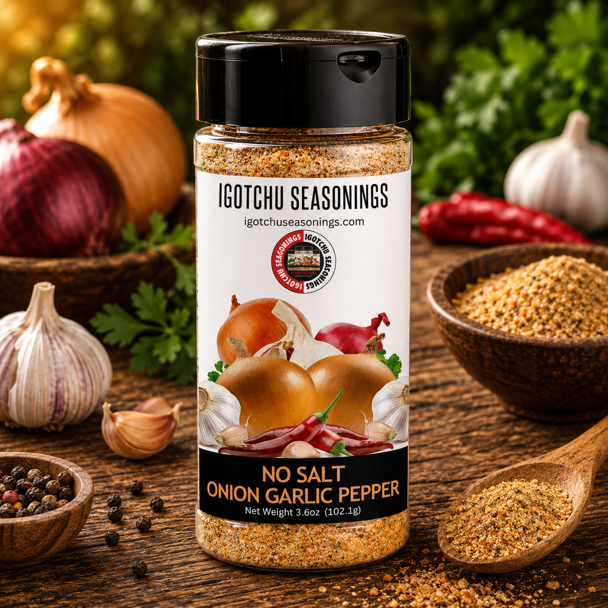 Igotchu No Salt Onion Garlic pepper
