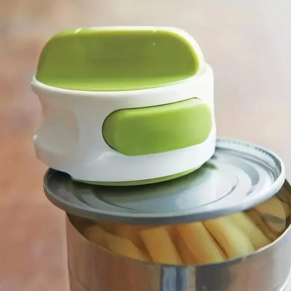 1 portable manual can opener, adjustable anti-slip kitchen small tool, household easy-to-rotate release can opening small tool