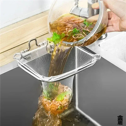 1/ 50Pcs Disposable Kitchen Sink FilterMesh Sewer Garbage Filter Meal Residue Pool Mesh Bag Drainage Screen