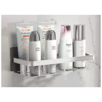 Bathroom Shelf No Drill Wall Mounted Shampoo Bottle Shower Corner Rack Toilet Storage Rack Aluminum Bathroom Kitchen Accessories
