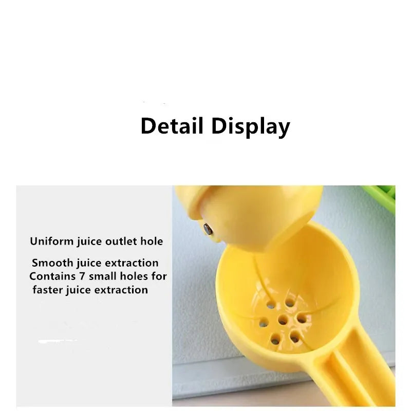 Portable and practical manual lemon juicer, kitchen tool manual orange juice juicer, mini juicer