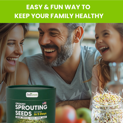 Mixed Sprouting Seeds Organic