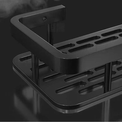 Bathroom Shelf No Drill Wall Mounted Shampoo Bottle Shower Corner Rack Toilet Storage Rack Aluminum Bathroom Kitchen Accessories