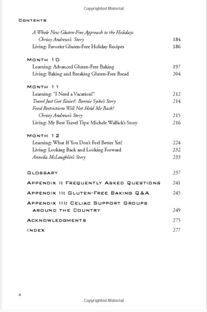 The First Year: Celiac Disease and Living Gluten Free (Print Version)