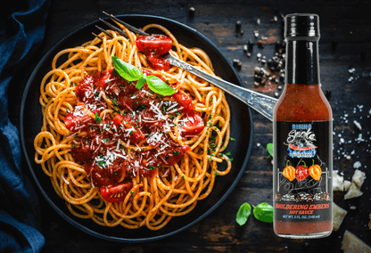 Smoldering Embers - Habanero Tomato Basil Hot Sauce (Medium)