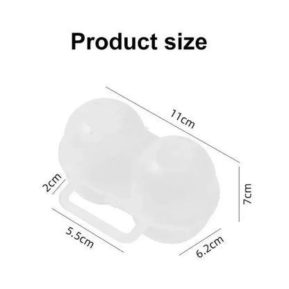 Dual Compartment Egg Storage Box Household Collection Egg Tools Plastic Egg Containers Portable Outdoor Shock-absorbing Storage