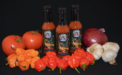 Slow Death - Trinidad Scorpion Hot Sauce  (XXX Hot)