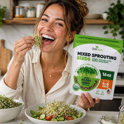 Mixed Sprouting Seeds Organic