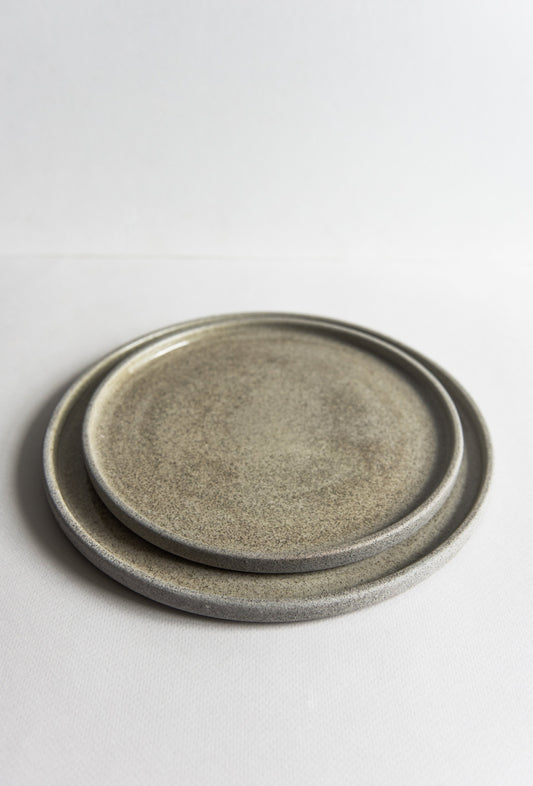 Stoneware Dinner Plates "Concrete" - MEALTONES