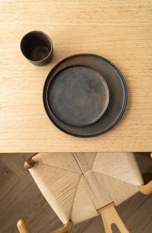 Stoneware Rust Dinner Plates - MEALTONES
