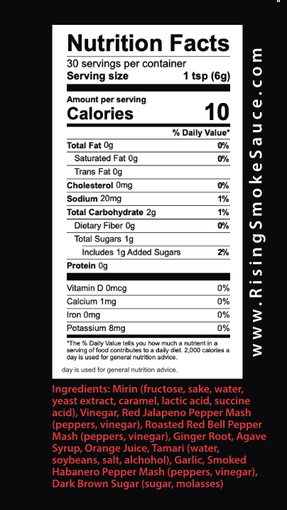 Synergy - Sweet & Spicy Asian Style Sauce (Medium)