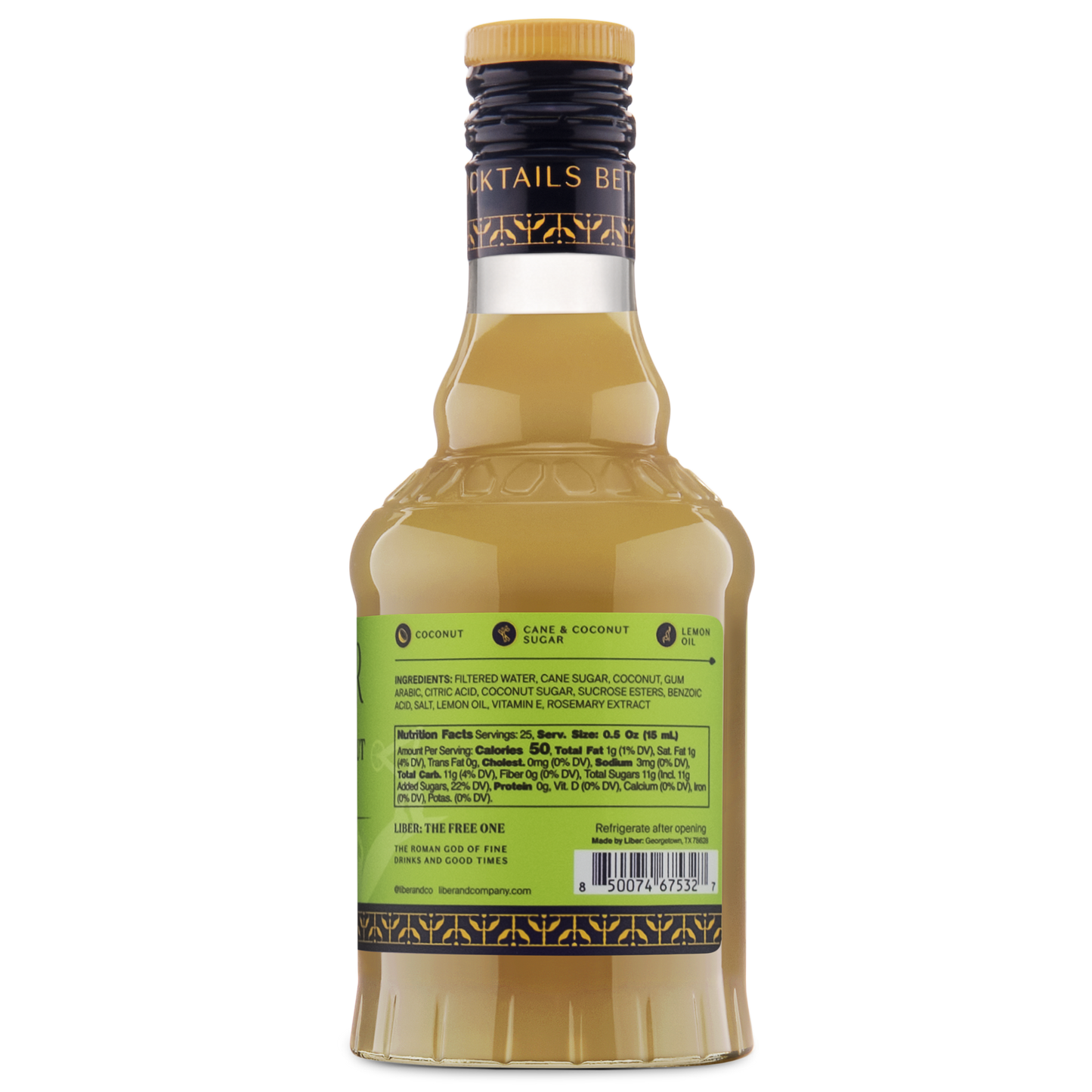 Toasted Coconut Syrup