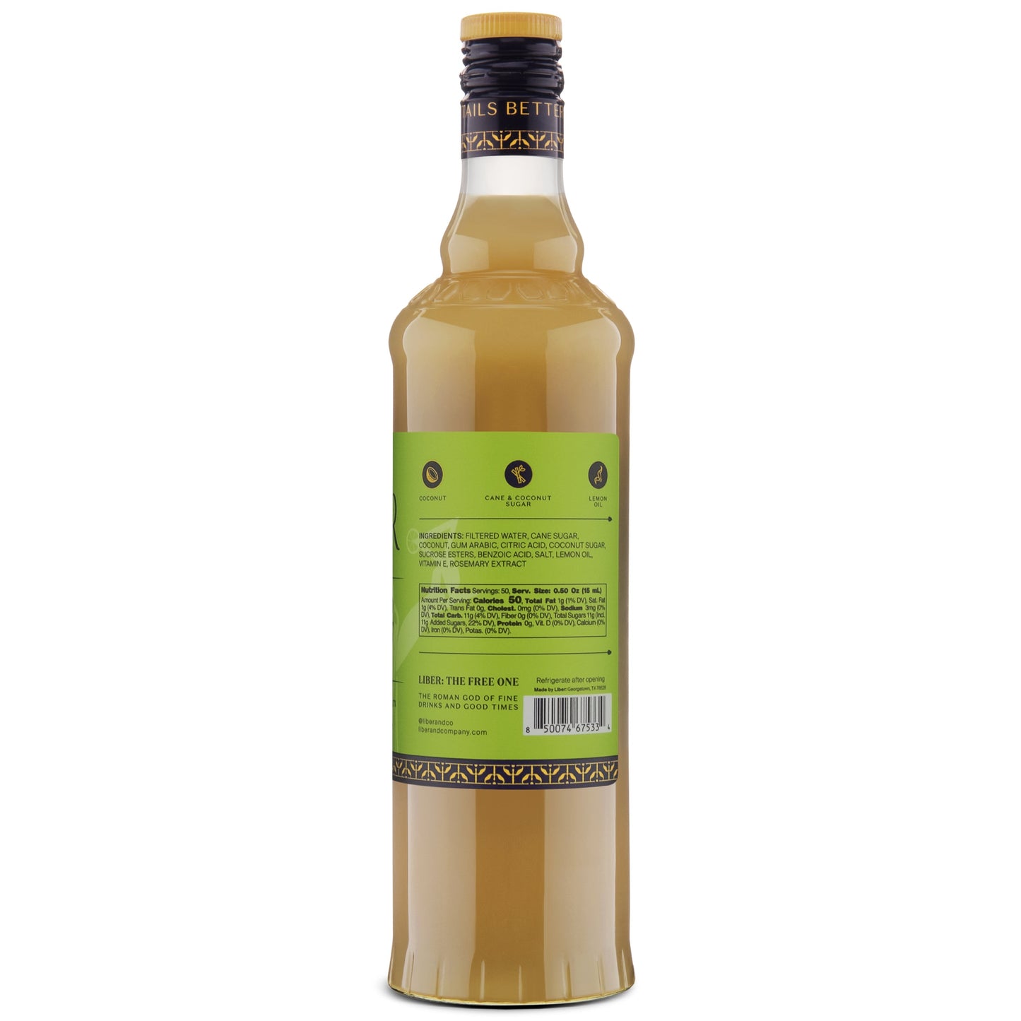Toasted Coconut Syrup