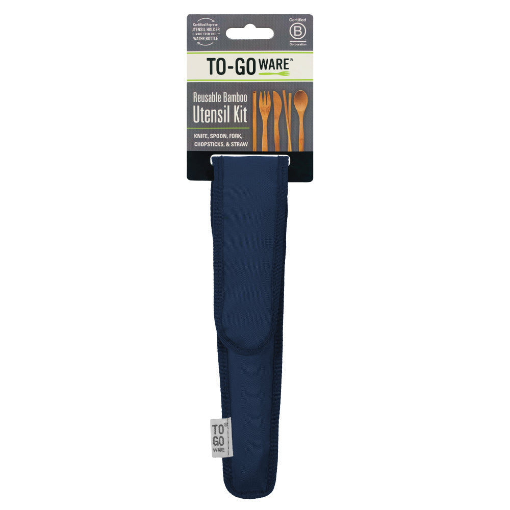 To-Go Ware Bamboo Utensil Set with Straw