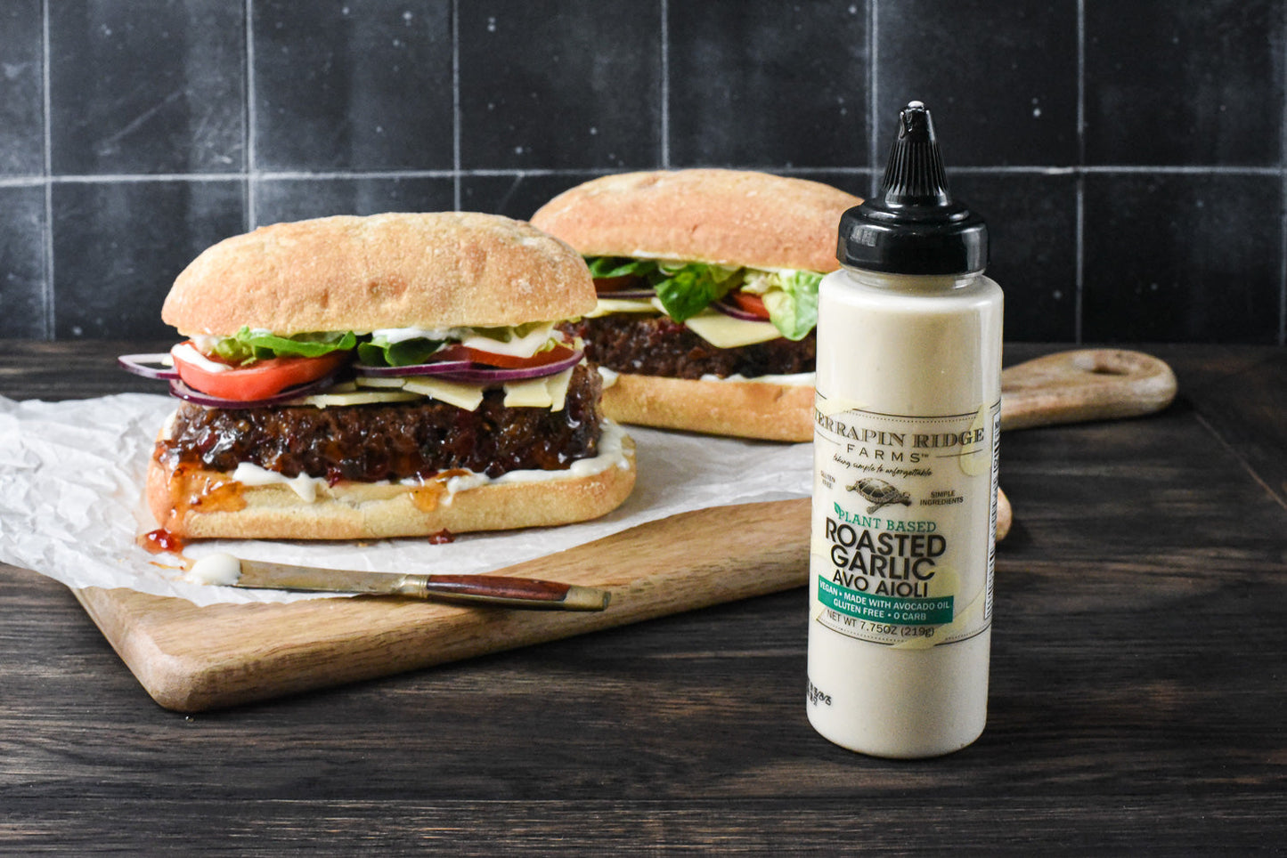 Roasted Garlic Avo Aioli Garnishing Squeeze - 7.75 oz