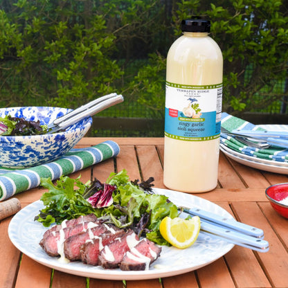 Avo Zingy Garlic Aioli Garnishing Squeeze - Quart