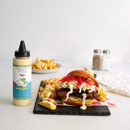 Avo Zingy Garlic Aioli Garnishing Squeeze - 7.5 oz
