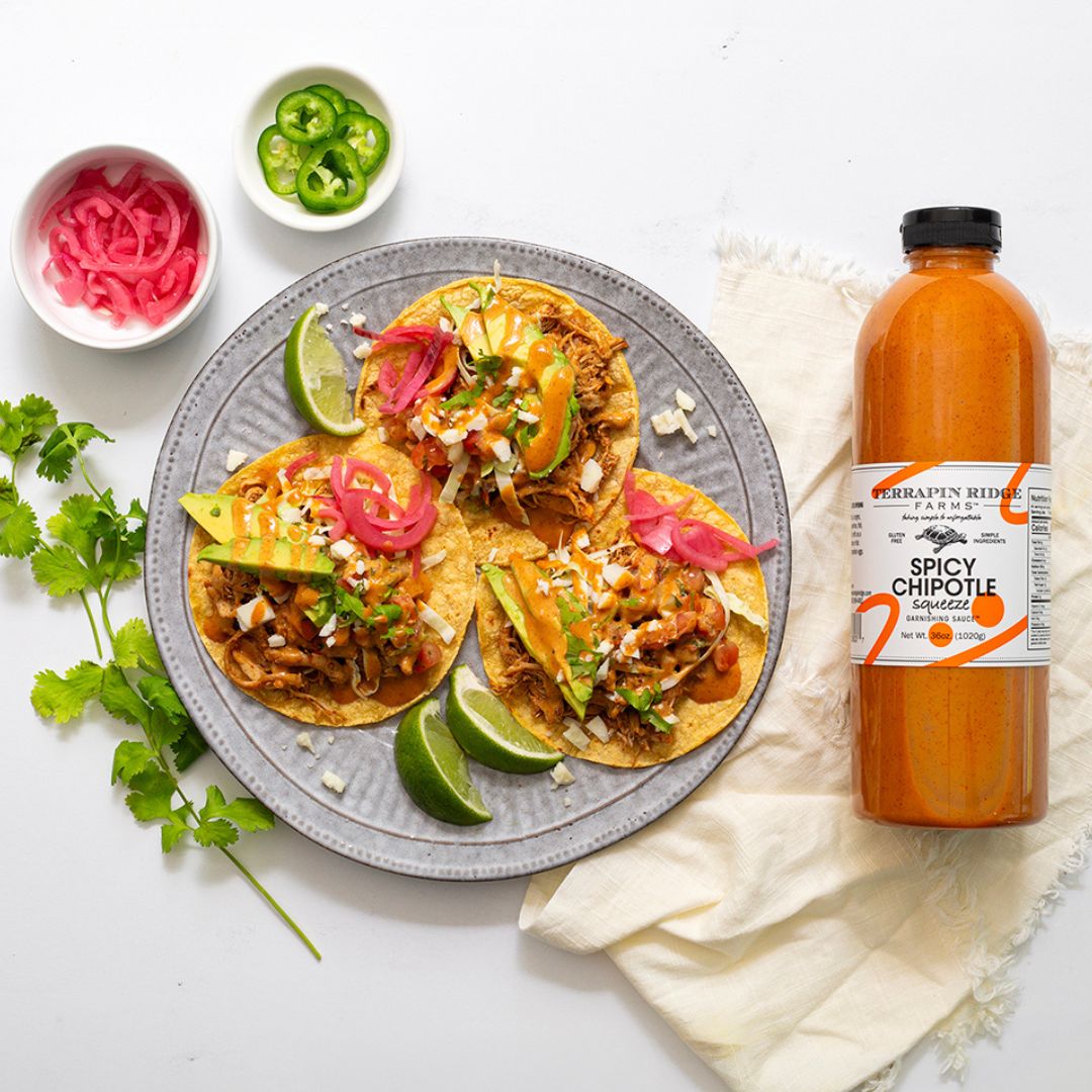 Spicy Chipotle Garnishing Squeeze - Quart