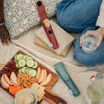 To-Go Ware Bamboo Utensil Set with Straw