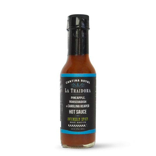La Traidora Hot Sauce | Pineapple, Horseradish & Carolina Reaper | Very Hot