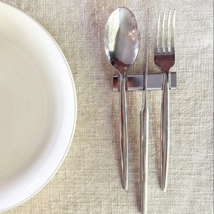 304 Stainless Steel Flatware Rests – Set of 2