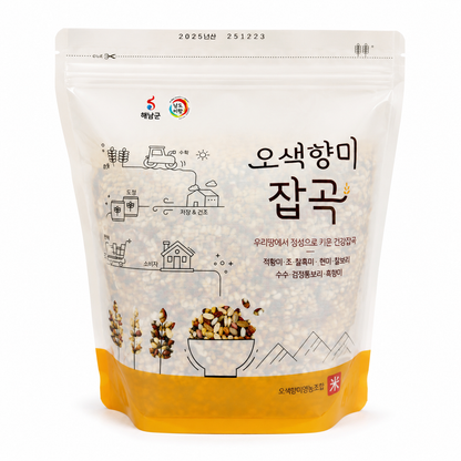 [Osaek Hyangmi] Five-Grain Rice Blend (1kg, 2.2lb)